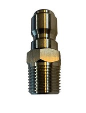 Stainless Steel 3/8 NPT Male Quick Connect Plug For QC Couplers