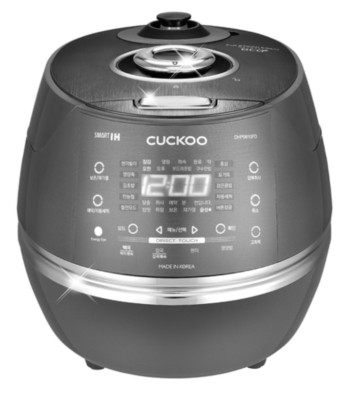 CUCKOO CRP-DHP0610FD Rice Cooker (for 6 people)/Dark Silver/220V/EU PLUG