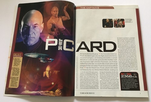 2002 TV Guide Star Trek 35th - Anniversary Tribute with Hologram Cover & Poster - Picture 5 of 23