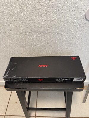 NPET K10V3 Gaming Keyboard LED Backlight Multi-Color USB Connect Black TESTED