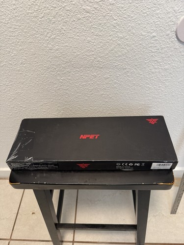 NPET K10V3 Gaming Keyboard LED Backlight Multi-Color USB Connect Black TESTED - 第 1/4 張圖片