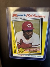 1982 Topps Kmart MVP Series - Joe Morgan #30