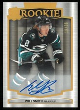 2024-25 The Cup Hockey Gold Spectrum Rookie Auto Will Smith /36