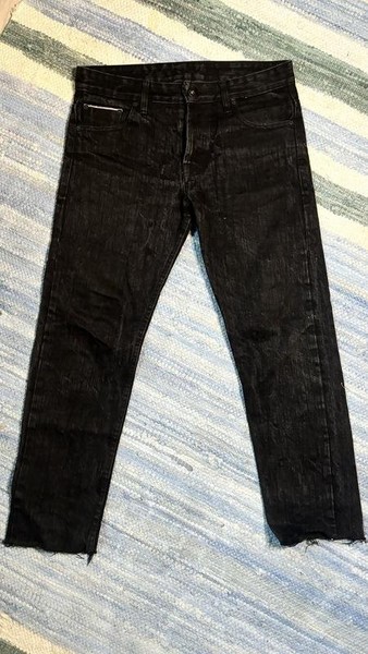Men Custommade Jeans Black Denim 31