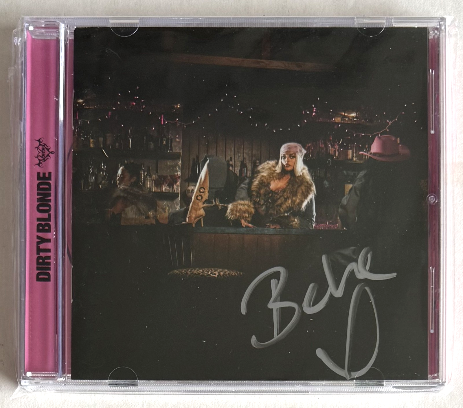 BEBE REXHA * DIRTY BLONDE * LIMITED SIGNED EXCLUSIVE ALTERNATE ART CD #7 * OOP