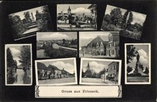 Ak Friesack im Havelland, Kirche, Denkmal, Ge...