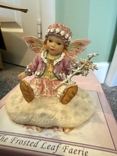 The Frosted Leaf Faerie Poppet. Christine Haworth Limited Edition Boxed