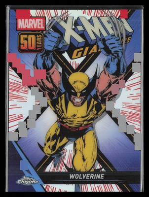 #ad #ad Wolverine 2025 Topps Chrome Marvel #XM 1 X Men Giant Size 50th Anniversary $2.99