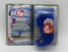 Vintage TY Legends Peanut the Elephant Beanie Baby 2000s