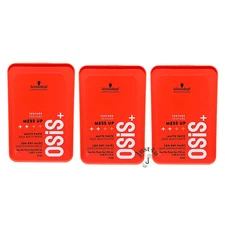 Schwarzkopf Osis+ Texture Mess Up Matte Paste,3.38oz. (3PACK)