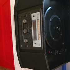 TEAC GF-350 Black CD Recorder System AUX In S...