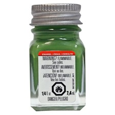Testor Corp. Enamel 1/4oz Flat Green TES1164TT Plastics Paint Enamels