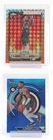 2024 Topps Chrome Basketball Orange Geometric Refractor Damian Lillard #2