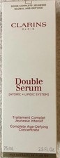 100 AUTHENTIC Clarins Double Serum Age-Defying 50 ml/ 2.5 oz sealed Free Ship