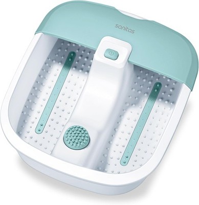 Sanitas SFB 07 Fußbad Massage Vibrations Sprudel Fußreflexzonen Wassertemperiert