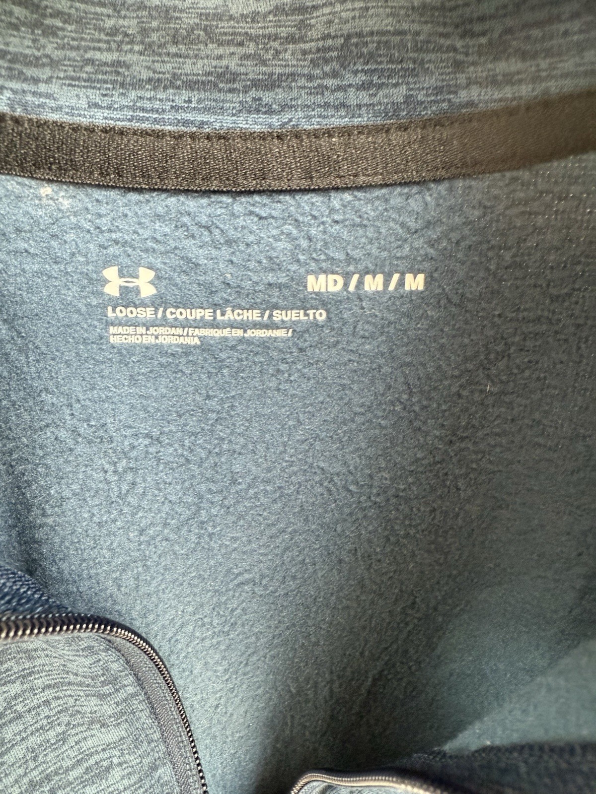 Underarmor Medium Quarter-Zip - Blue - image 2