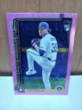 2025 Topps Update Series - Chad Patrick #US307 Pink Diamante Foil (RC)