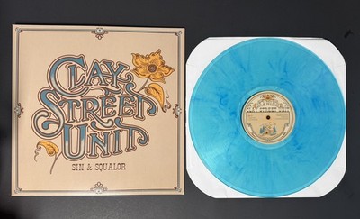 Clay Street Unit - Sin & Squalor - Blue [Pre Owned Vinyl LP] Blue, Colored