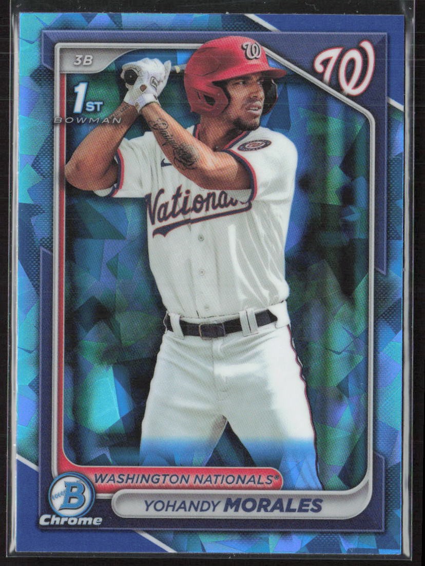 2024 Bowman Sapphire Edition #BCP-52 Yohandy Morales Nationals (JB)