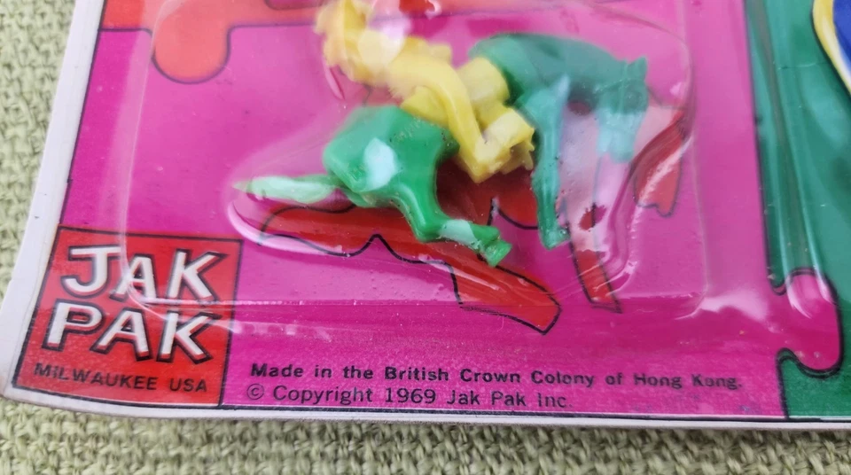 Años 60 De Colección. Juego de juguetes Play Puzzles de Jak Pak Foto 2 de 4