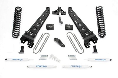 FABTECH K2335 Radius Arm Lift System 6 in. Lift w/Coils And Performance Shocks