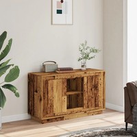 Sideboard Altholz-Optik Wohnzimmer 102X35X60 Cm Holzwerkstoff