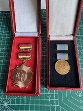 DDR Orden VVO Bronze Verdienter Werktätiger Haus Und Kommunalwirtschaft Gold