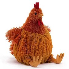 Adorable Cecile Chicken Plush Soft Stuffed Animal Doll Kid Rooster Toy