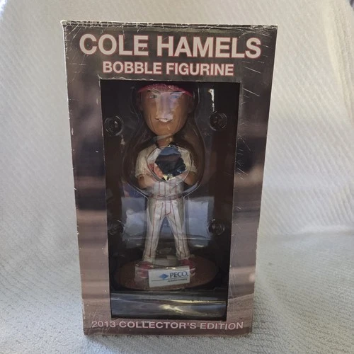 BDA Cole Hamels Phillies MLB Bobblehead Exclusive Citizens Bank Park 2013