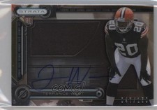 2014 Topps Strata Clear Cut Rookie Relics Bronze 47/150 Terrance West Auto 1l3