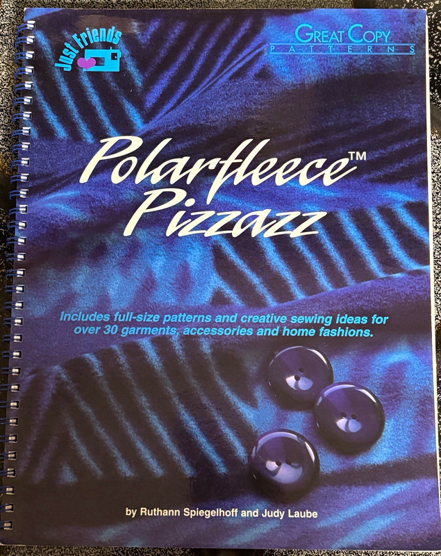 Great Copy Patterns Polarfleece Pizzazz Spiral-Bound Sewing Pattern Book