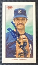 2023 Topps T206 Low Series Ron Guidry Signed New York Yankees Autograph On Card