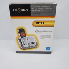 Presidian Dect 6.0 Cordless Phone With Answering System and Caller ID 43-269