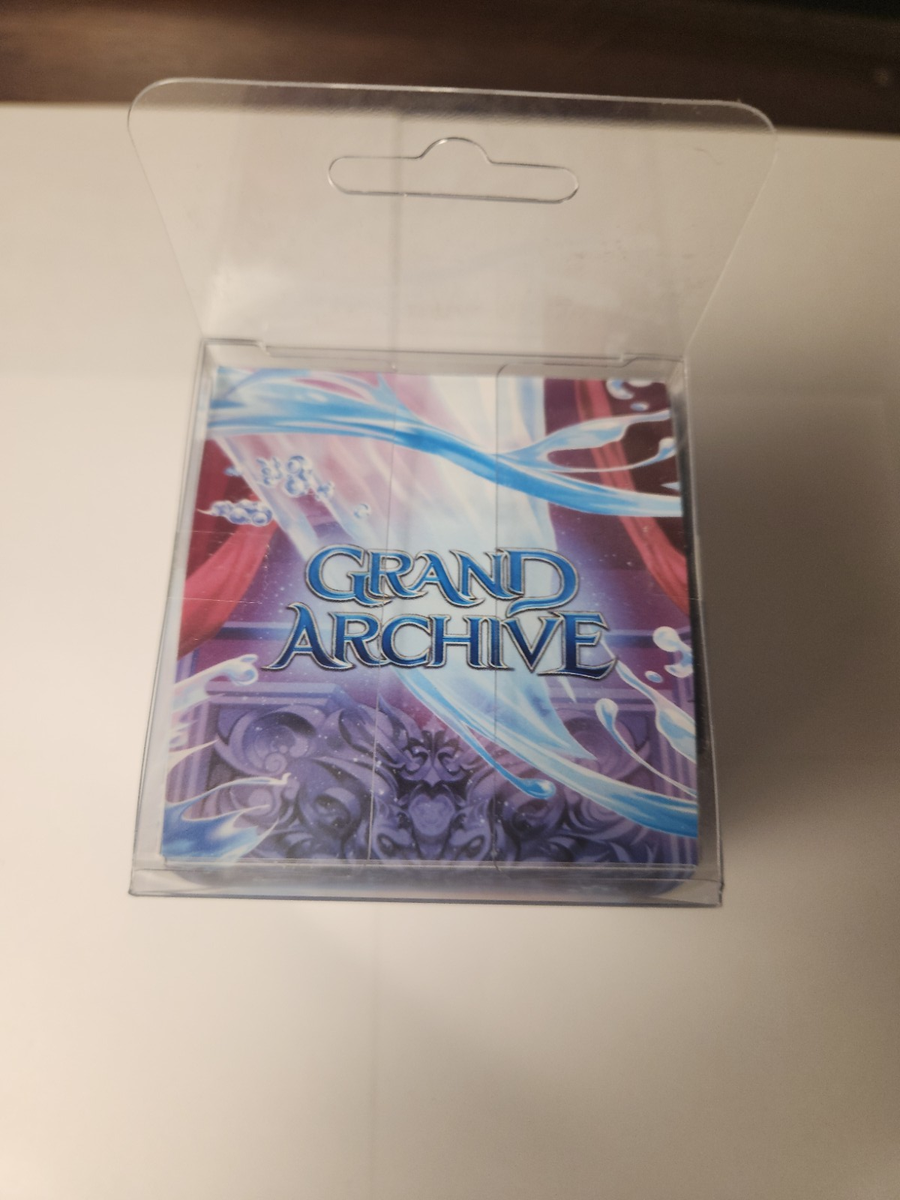 Grand Archive TCG Ascent Worlds Jian Yu Plastic Deck Box Sealed | eBay