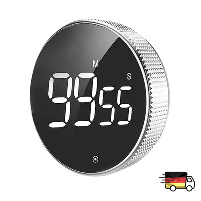 Digitaler Kurzzeitmesser Magnetischer Küchentimer Eieruhr LCD Stoppuhr Grillen