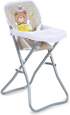 - Seggiolone Giocattolo per Bambole Con Telaio in Metallo, Seggiolino per Bambol