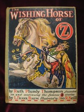 Vintage  Early Edition 1935  The Wishing Horse of Oz Ruth Thompson L Frank Baum