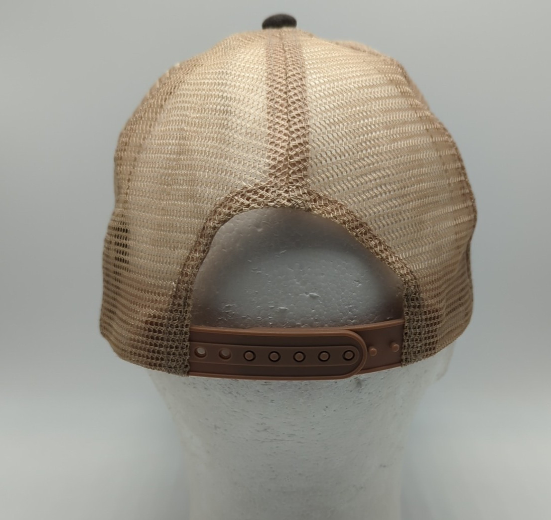 BLESSED hat gray beige adjustable snapback cap - … - image 4