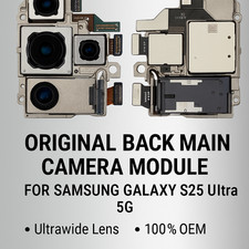 Original Back Main Camera Module for Samsung Galaxy S25 Ultra 5G Ultrawide Lens