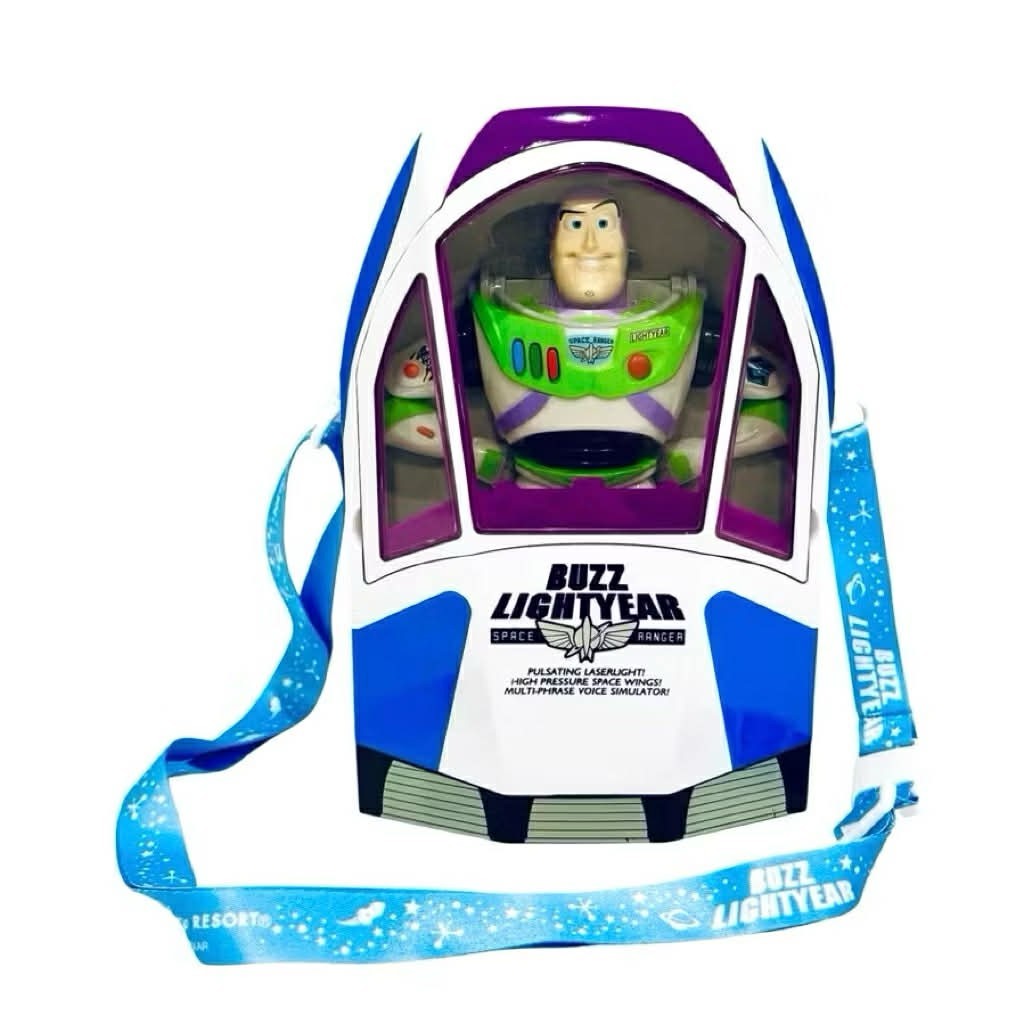 Tokyo Disney Resort Buzz Lightyear Popcorn Bucket Space Ranger Toy