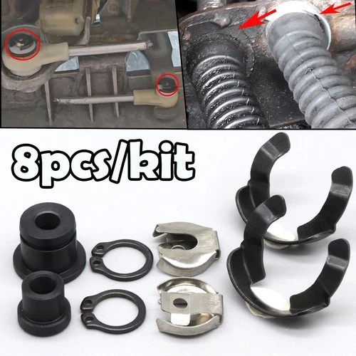 Upgrade For VW Golf MK3 MK4 MK5 Gearshift Cable End Bushing Lock Washer Kit MT