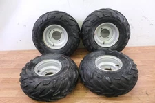 2002 POLARIS SCRAMBLER 90 Front and Rear Wheel Rim Tire Assy 7.5X7  4/110  4 PCS