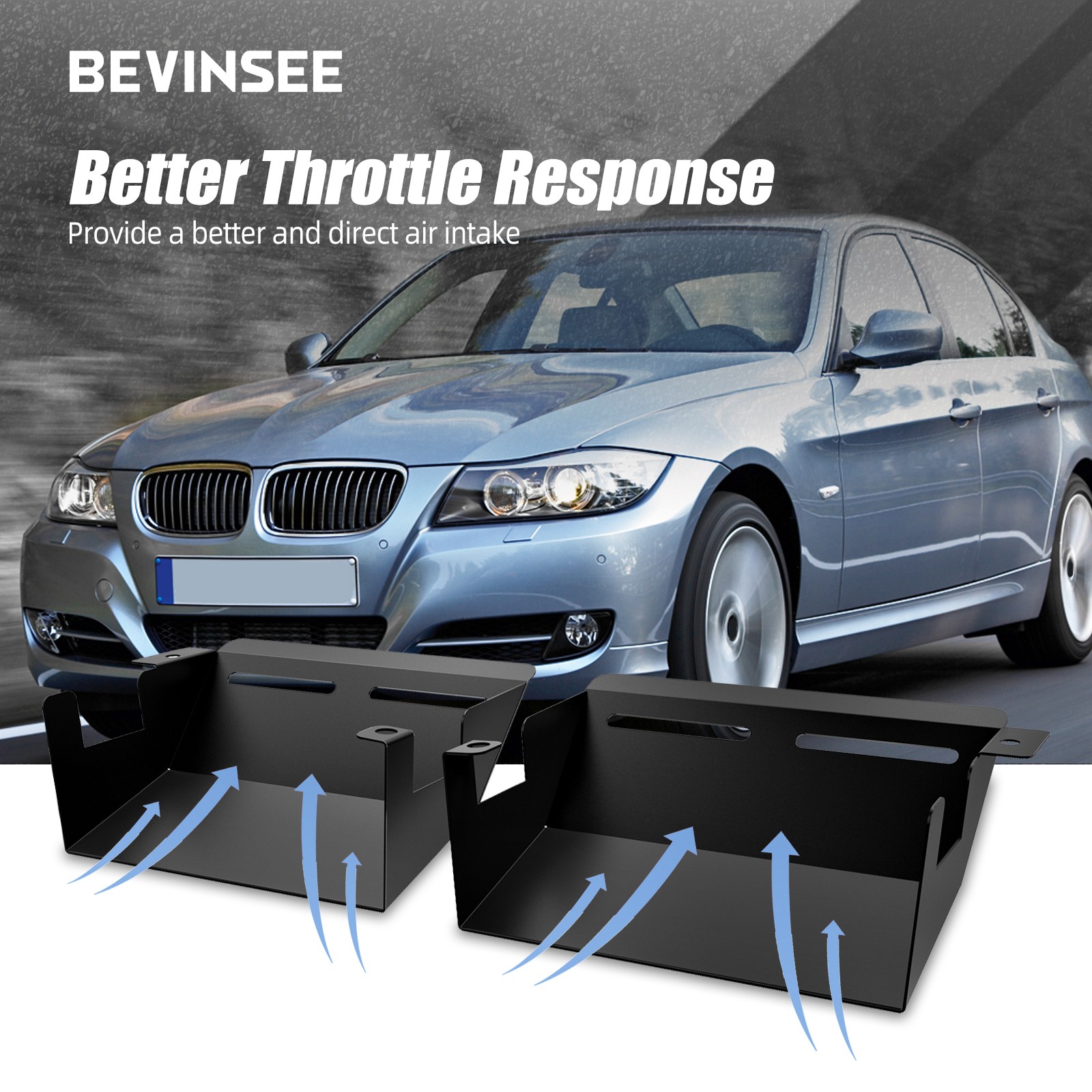 Prise d'air dynamique BMW E90 E92 pour éliminer la perte de puissance été