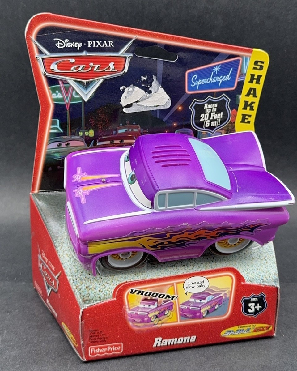 NEW Fisher-Price Shake 'N Go! RAMONE Disney Pixar CARS Purple 2007