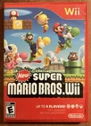 New Super Mario Bros. Wii (Nintendo Wii, 2009) CIB Complete Tested Working