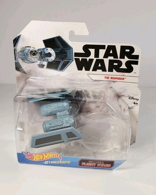 Hot Wheels Star Wars Starships TIE Bomber Starship With Flight Stand