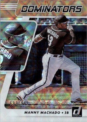 2021 Donruss Dominators #6 Manny Machado /999 - BB