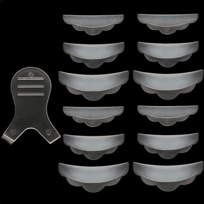 Wimpern Perming Werkzeug-Set aus Silikon, 6 Paare Lockenwickler und Lash Y Bü...