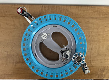 Professional 10.6 Inch Kite Reel, Hand- Hold Steady Metal Roller W/ Brake