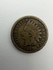 1863 Indian Head Cent Penny